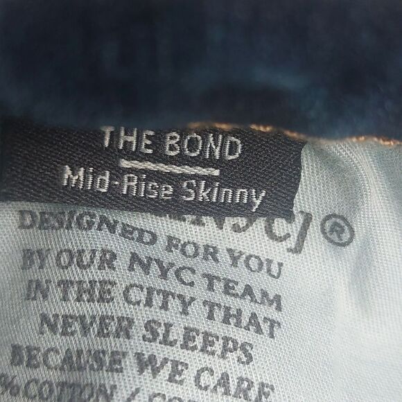 Blank NYC The Bond Mid Rise Skinny Jeans Size 27 - Picture 8 of 10